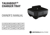 Motorola TALKABOUT CHARGER TRAY El Manual Del Propietario