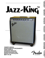 Fender Jazz-King Instrucciones De Funcionamiento