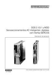 Indramat DDS 2.1 Manual Del Usuario