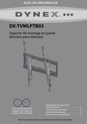 Dynex DX-TVMLPTB03 Guía De Ensamblaje