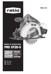 Ratio PRO XF20-S Manual De Instrucciones