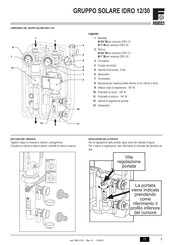 Gruppo Ferroli GRUPPO SOLARE IDRO 12/30 Manual Del Usuario