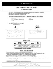 Ge SmartWater GXIT Instrucciones Para La Instalación