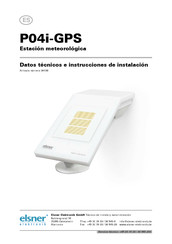 elsner elektronik P04i-GPS Datos Técnicos E Instrucciones De Instalación