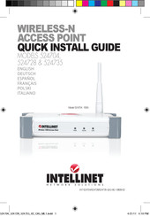 Intellinet Network Solutions 524704 Guia De Inicio Rapido