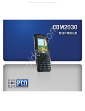 PCD CDM2030 Manual Del Usuario