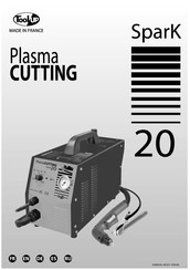 Tool Up Plasma Cutting Spark 20 Manual Del Usuario