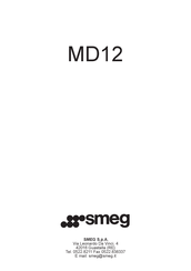 Smeg MD12 Guia De Inicio Rapido