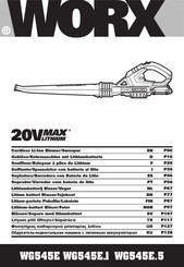 Worx WG545E.1 Traducción De Las Instrucciones Originales