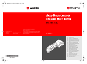 Würth EMS 18-A EC SL Traducción Del Manual De Instrucciones De Servicio Original