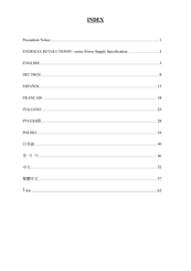 ENERMAX REVOLUTION ERV1020EWT Manual De Instrucciones