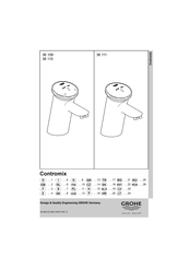 Grohe Contromix 36 110 Manual De Instrucciones