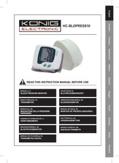 König Electronic HC-BLDPRESS10 Manual De Uso
