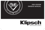 Klipsch 1064595 El Manual Del Propietario