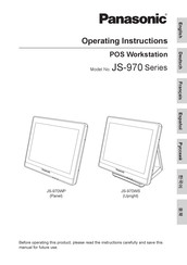 Panasonic JS-970WP Instrucciones De Operación