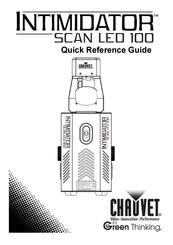 Chauvet INTIMIDATOR SCAN LED 100 Guía De Referencia Rápida