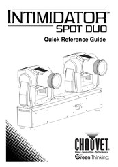 Chauvet INTIMIDATOR SPOT DUO Guía De Referencia Rápida