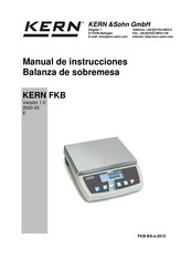 KERN TFKB 65K-4-A Manual De Instrucciones