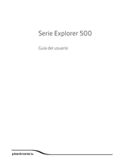 Plantronics Explorer 500 Serie Guia Del Usuario