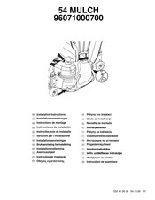 Husqvarna 54 MULCH Instrucciones De Instalación