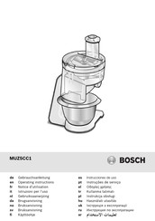 Bosch MUZ5CC100 Instrucciones De Uso