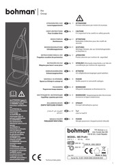 Bohman MS Profi+ Instrucciones Para El Uso