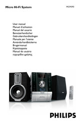 Philips MCM393/12 Manual Del Usuario