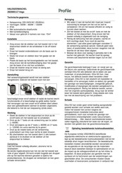 Profile 282000117 Vega Manual De Instrucciones