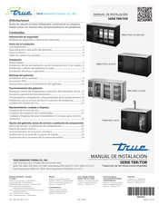 True TBR60-PTSZ1-L-B-GSG-GSG Instrucciones De Instalación