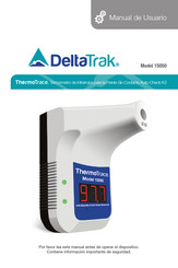 DeltaTRAK ThermoTrace 15050 Manual De Usuario