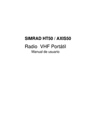 Simrad AXIS50 Manual De Usuario