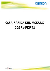 Omron 3G3RV-PDRT2 Guía Rápida