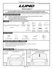 LUND Interceptor Instrucciones De Montaje