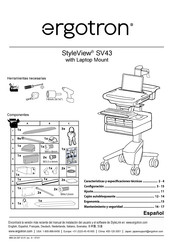 Ergotron StyleView SV43-11A0-0 Manual Del Usuario