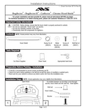 AVS Chrome Hood Shield Instrucciones De Montaje