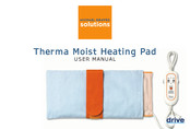 Drive Medical Therma Moist Heating Pad Manual Del Usuario