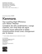 Kenmore 110.2810 Serie Instrucciones De Instalación