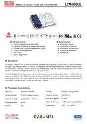 Mean Well LCM-60BLE Manual De Instalación