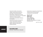 Bose SoundLink Instrucciones Importantes De Seguridad