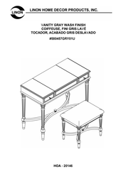 Linon 580457GRY01U Instrucciones De Montaje