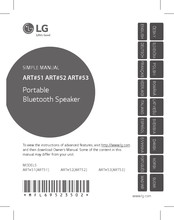 LG ART 53 Manual Simple