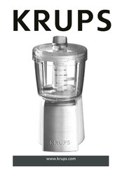 Krups GVA141 Manual De Instrucciones