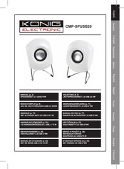 König Electronic CMP-SPUSB20 Guia De Inicio Rapido