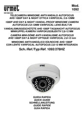 Urmet 1092/278HZ Guía Rápida