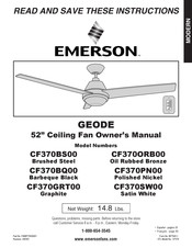 Emerson GEODE CF370ORB00 Manual Del Usuario