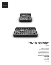 Bose T8S ToneMatch Guia Del Propietario
