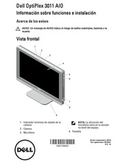 Dell OptiPlex 3011 AIO Información Sobre Funciones E Instalación