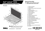 Dell Latitude E4310 Información Sobre Funciones E Instalación