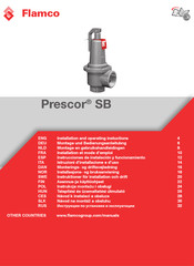 flamco Prescor SB Instrucciones De Instalación Y Funcionamiento