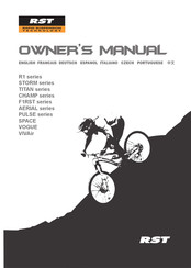 RST STORM Serie Manual Del Proprietário